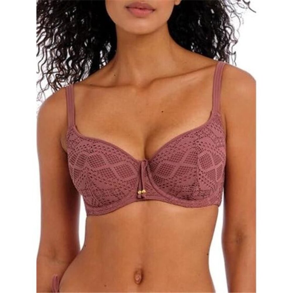 NEW- Freya Women's Standard Padded Bikini Top- Women's 36DDD